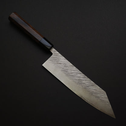 33 Miyazaki Kajiya ZA18 Damascus Tsuchime Kiritsuke Gyuto 210mm (Batch3)