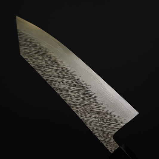 33 Miyazaki Kajiya ZA18 Damascus Tsuchime Kiritsuke Gyuto 210mm (Batch3)