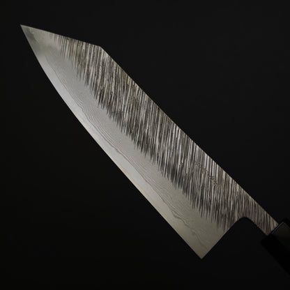 33 Miyazaki Kajiya ZA18 Damascus Tsuchime Kiritsuke Gyuto 210mm (Batch3)