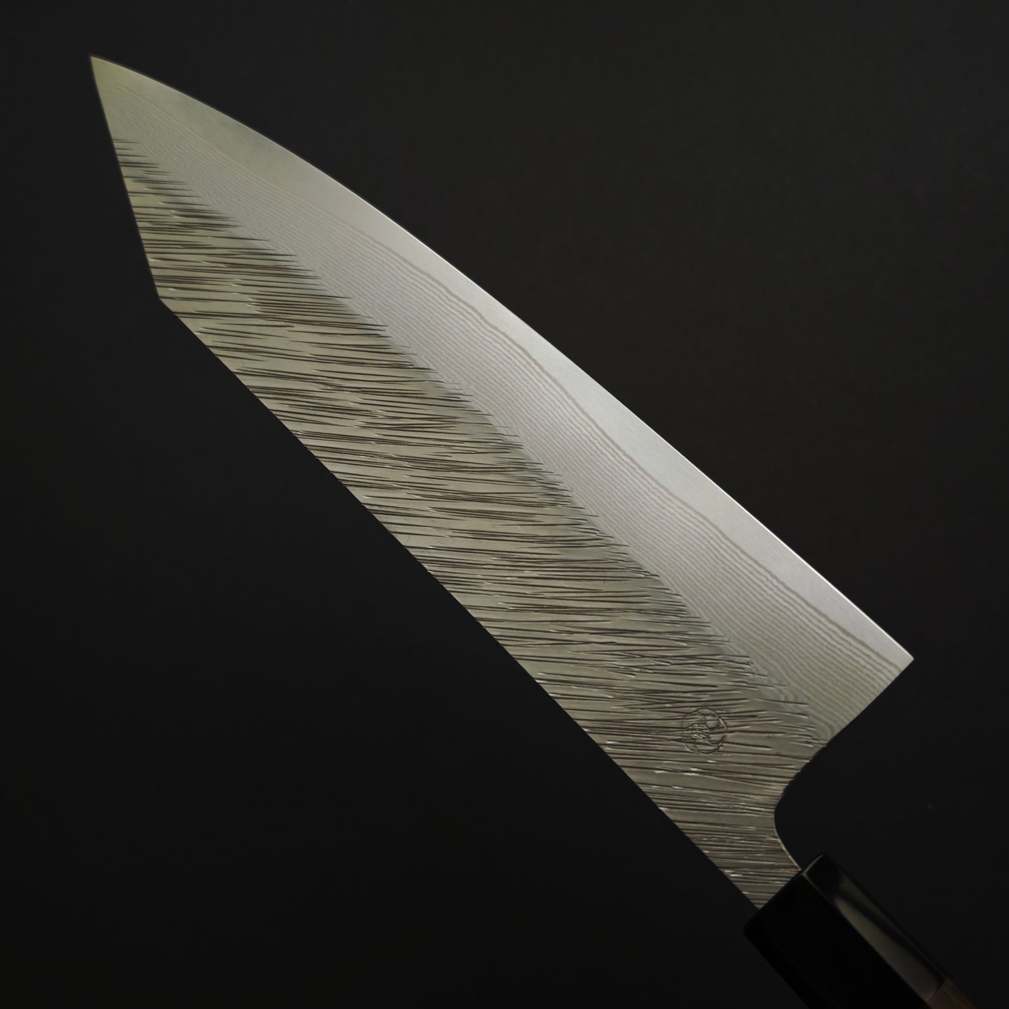 32 Miyazaki Kajiya ZA18 Damascus Tsuchime Kiritsuke Gyuto 240mm (Batch3)