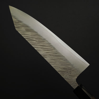 32 Miyazaki Kajiya ZA18 Damascus Tsuchime Kiritsuke Gyuto 240mm (Batch3)