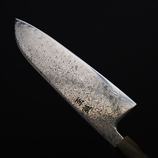 Shisei SRS13 Damascus Santoku 165mm