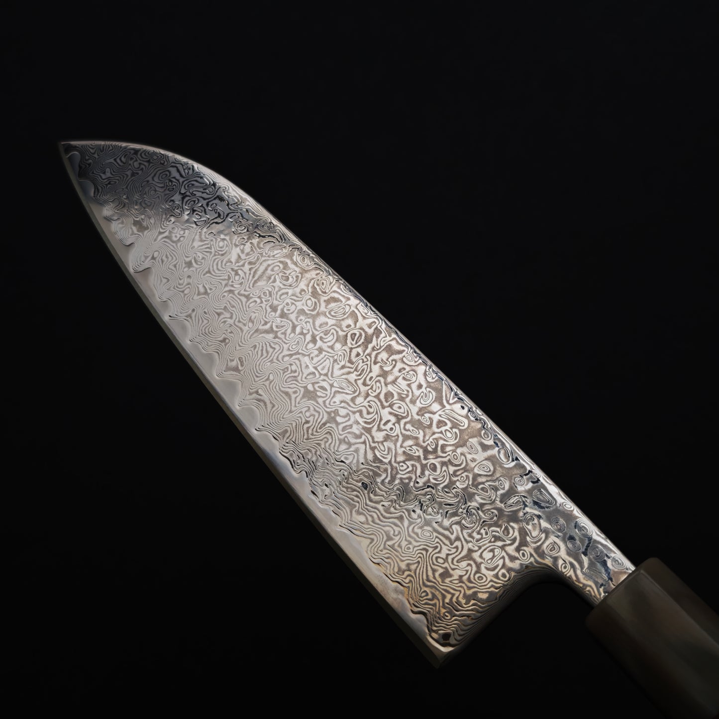 Shisei SRS13 Damascus Santoku 165mm