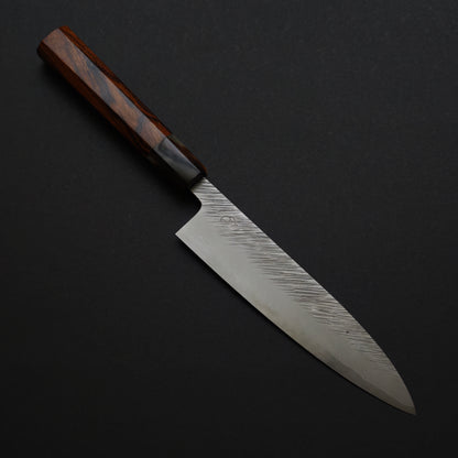 35 Miyazaki Kajiya ZA18 Damascus Tsuchime Petty 150mm (Batch3)
