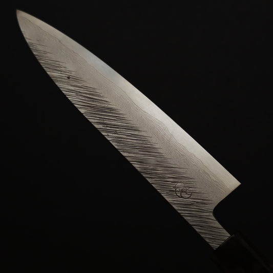 35 Miyazaki Kajiya ZA18 Damascus Tsuchime Petty 150mm (Batch3)