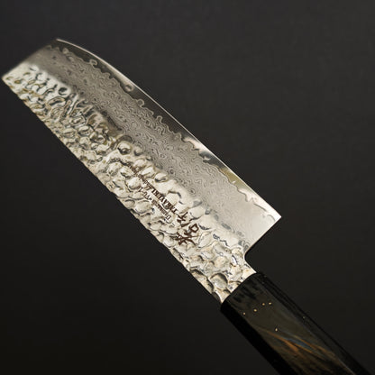 Sakai Takayuki VG10 33 Layer Damascus Nakiri 160mm