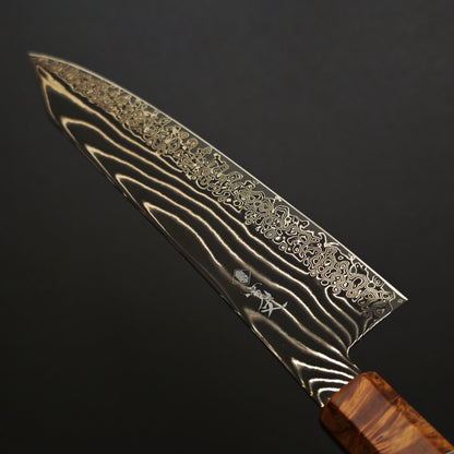 Kanjo SG2 Damascus Kiritsuke Gyuto 210mm