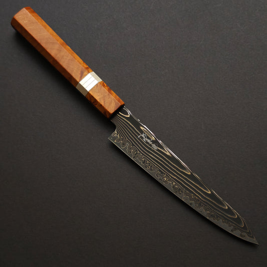 Kanjo SG2  Damascus Kiritsuke Petty 150mm