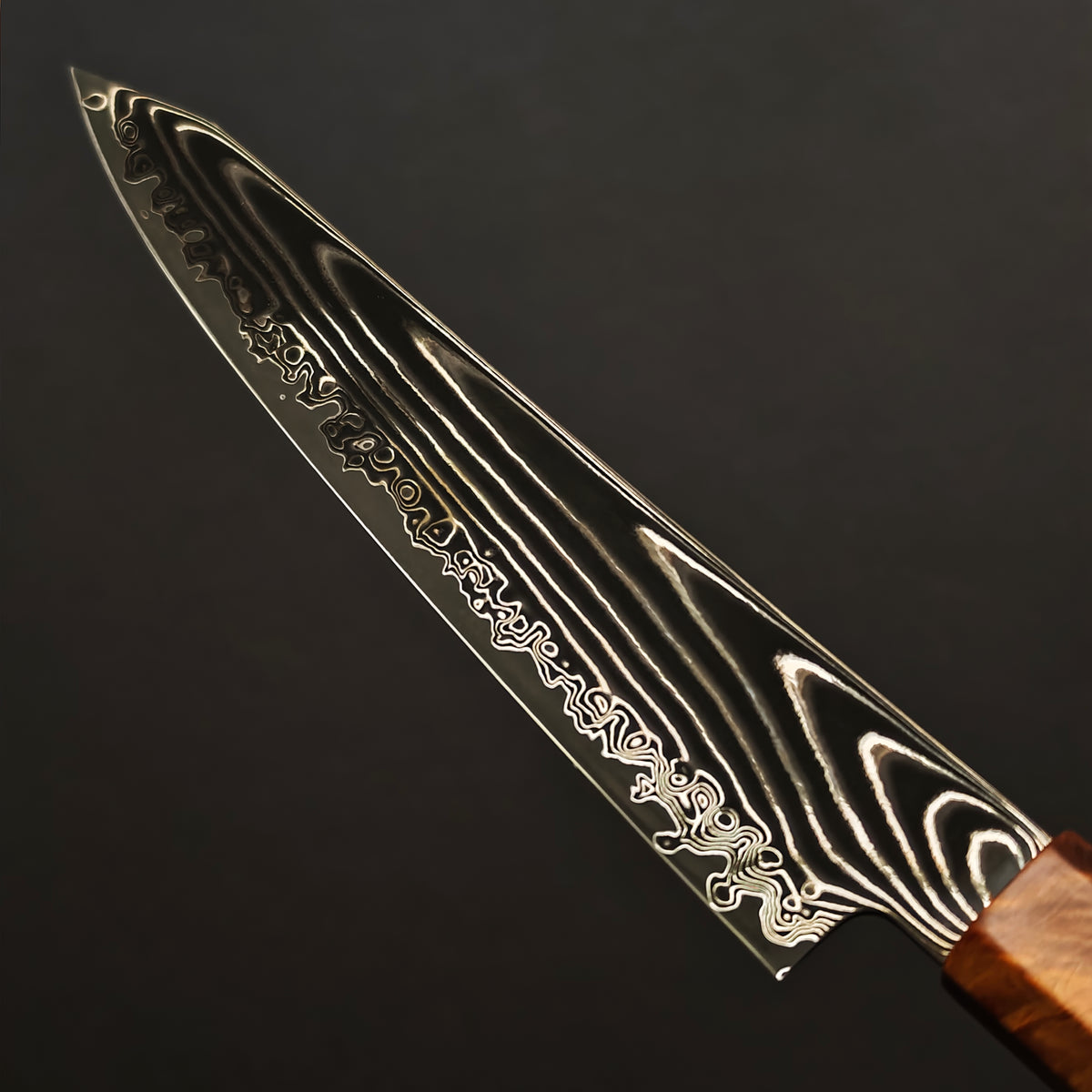 Kanjo SG2  Damascus Kiritsuke Petty 150mm
