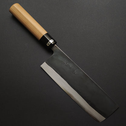 Toyama/ Watanabe Pro Blue 2 Kurochi Nakiri 180mm - Ho