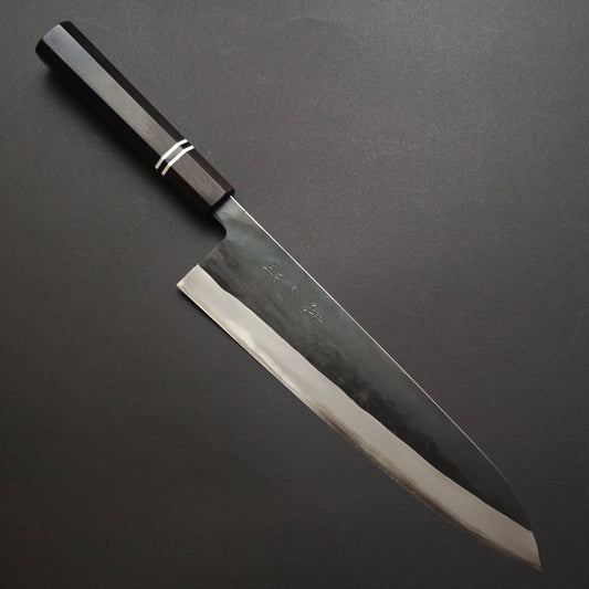 Toyama/ Watanabe Pro Blue 2 Kurochi Gyuto 240mm