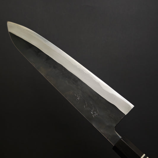 Toyama/ Watanabe Pro Blue 2 Kurochi Gyuto 240mm
