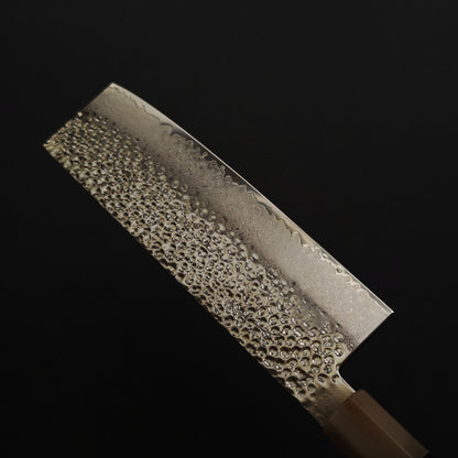 Shisei VG10 33 Layers Hammered Damascus Nakiri 170mm