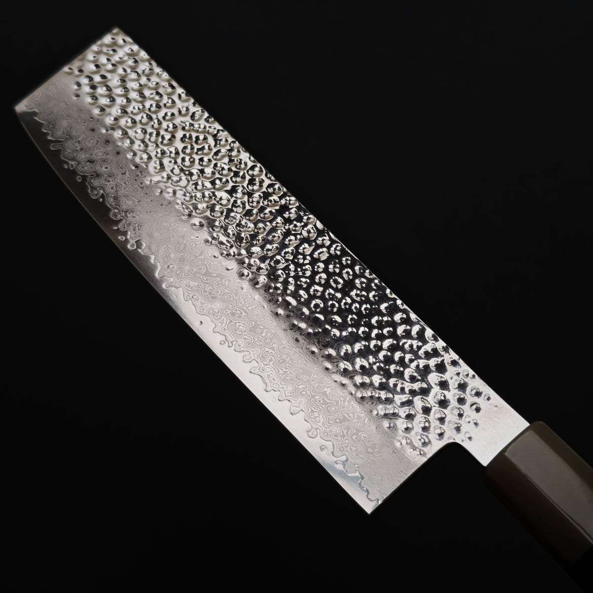 Shisei VG10 33 Layers Hammered Damascus Nakiri 170mm