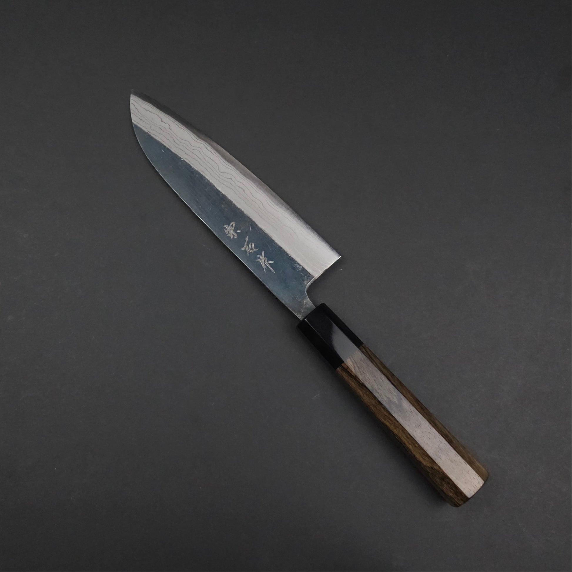Black Persimmon With Dark Buffalo Horn Ferrule