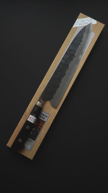 JKS Teruyasu Fujiwara Denka Blue Super Gyuto 240mm
